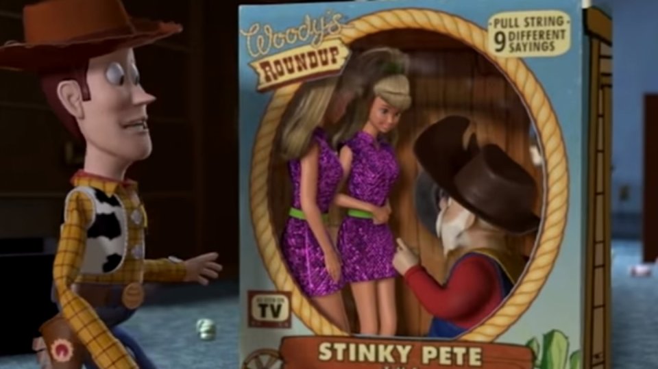 Toy Story 2: Stinky Pete a Barbíny